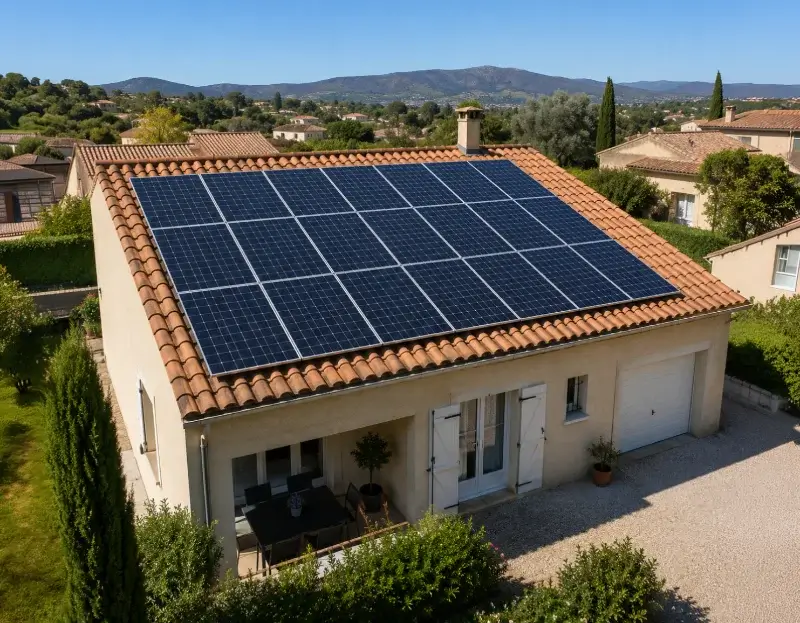 Prime à l'autoconsommation panneaux solaires Mézens — aide financière de l'État